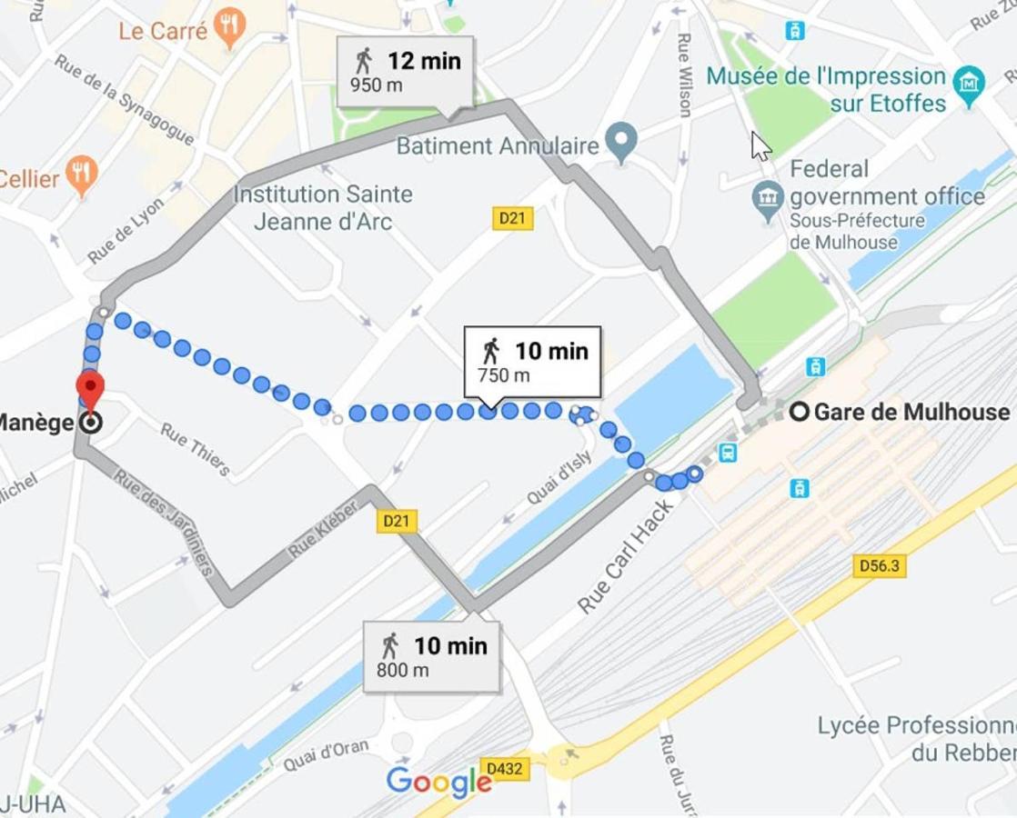 Апартаменты 3P Cosy A Mulhouse, 55 M2 Экстерьер фото